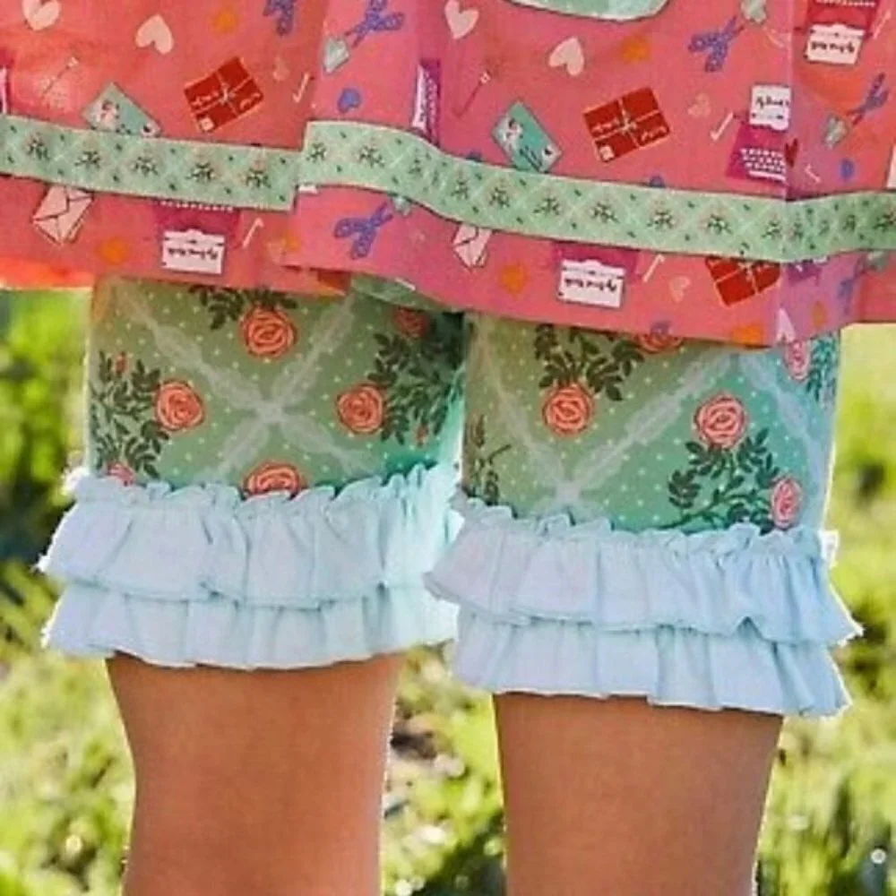 Matilda Jane Going Green shorts size 8 New girl